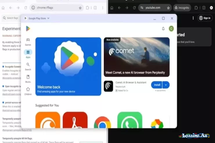 “Google”un yeni əməliyyat sistemi - Android və “ChromeOS” birləşir - LoaDinG.Az
