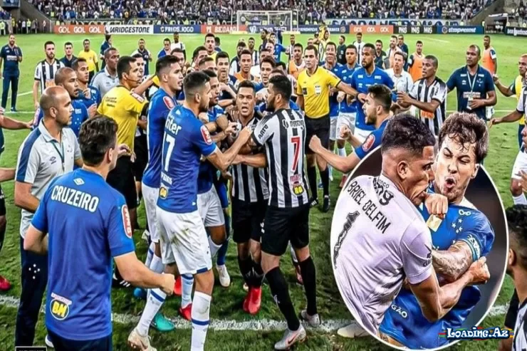Braziliya tarixi OYUN: 23 futbolçu meydandan QOVULDU - LoaDinG.Az