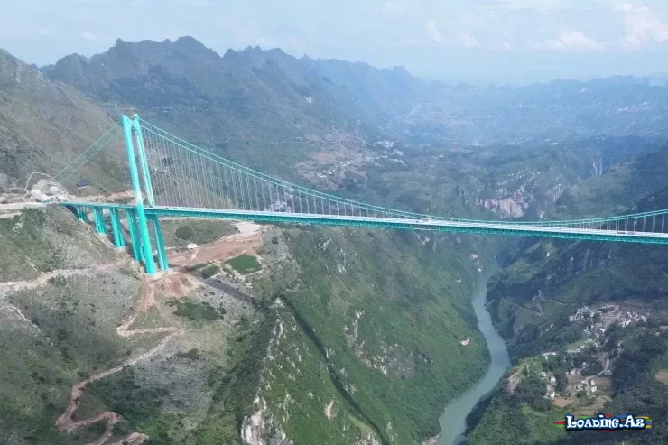 Göyə çatır: Dünyanın ən hündür körpüsü, 625 metr - LoaDinG.Az