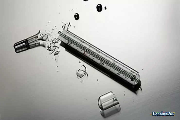 Evdə termometr qırılanda civəni belə təmizləyin - LoaDinG.Az