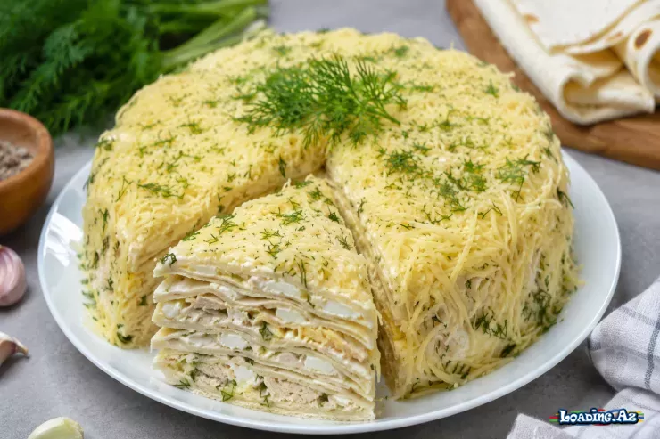 Tort salatını belə hazırlayın - RESEPT - LoaDinG.Az