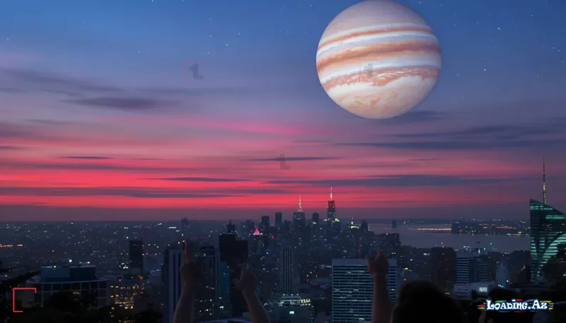 İyulda Yupiter səmanı bürüyür: Günbatandan sonra görünən nəhəng planet necə parlayır? - LoaDinG.Az