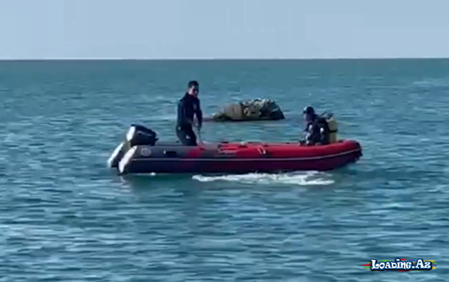 Dənizdə batan 3 gəncin axtarışı davam edir - Video - LoaDinG.Az