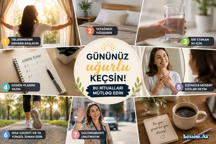 Gününüz uğurlu keçsin deyə bu ritualları mütləq edin - LoaDinG.Az