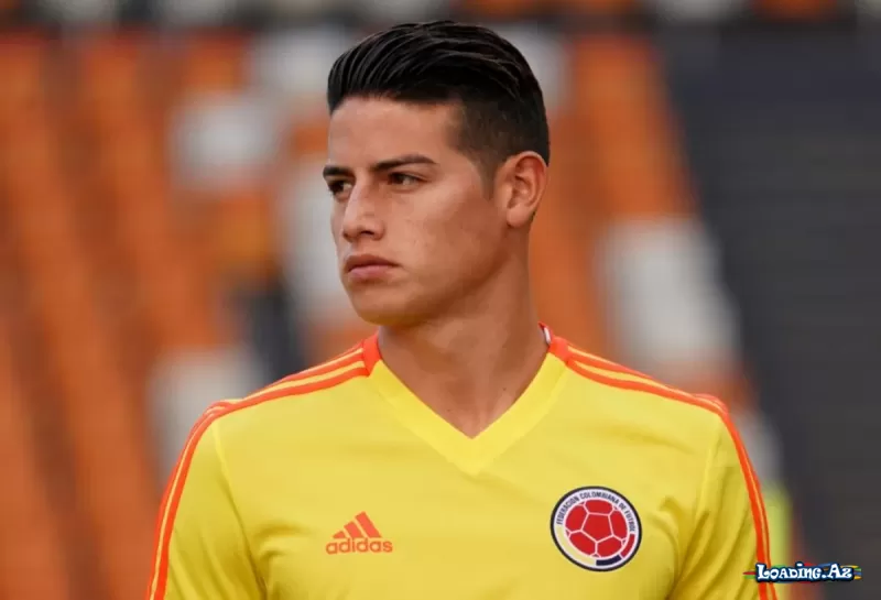 Xames Rodriges Kolumbiya millisində ən çox oyun keçirən iki futbolçudan biri olub - LoaDinG.Az