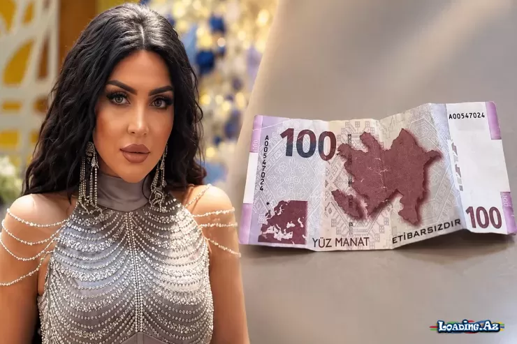 Vəfa Şərifovaya toyda saxta 100-lük verildi - LoaDinG.Az