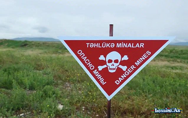 Azad edilmiş ərazilərdə daha 361 mina aşkarlandı - LoaDinG.Az